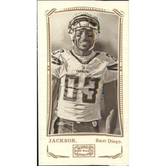 2009 Topps Mayo Mini Red Back #268 Vincent Jackson. rookie card picture