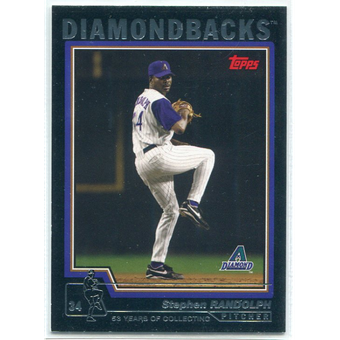 2004 Topps Black #587 Stephen Randolph