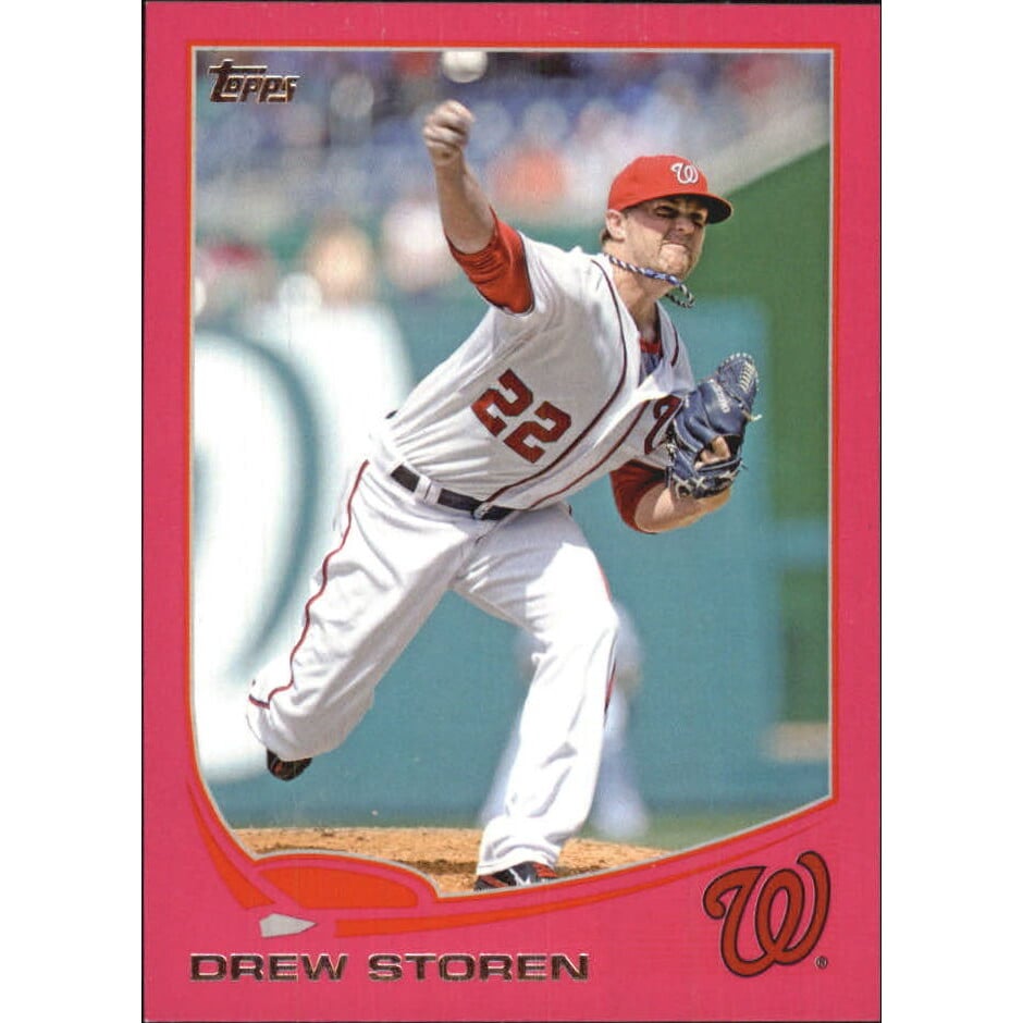 2013 Topps Mini Pink #611 Drew Storen. rookie card picture