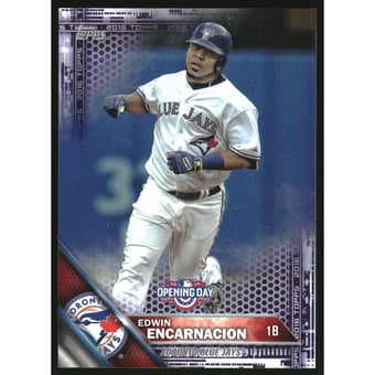 2016 Topps Opening Day Toys R Us Purple Foil #OD111 Edwin Encarnacion