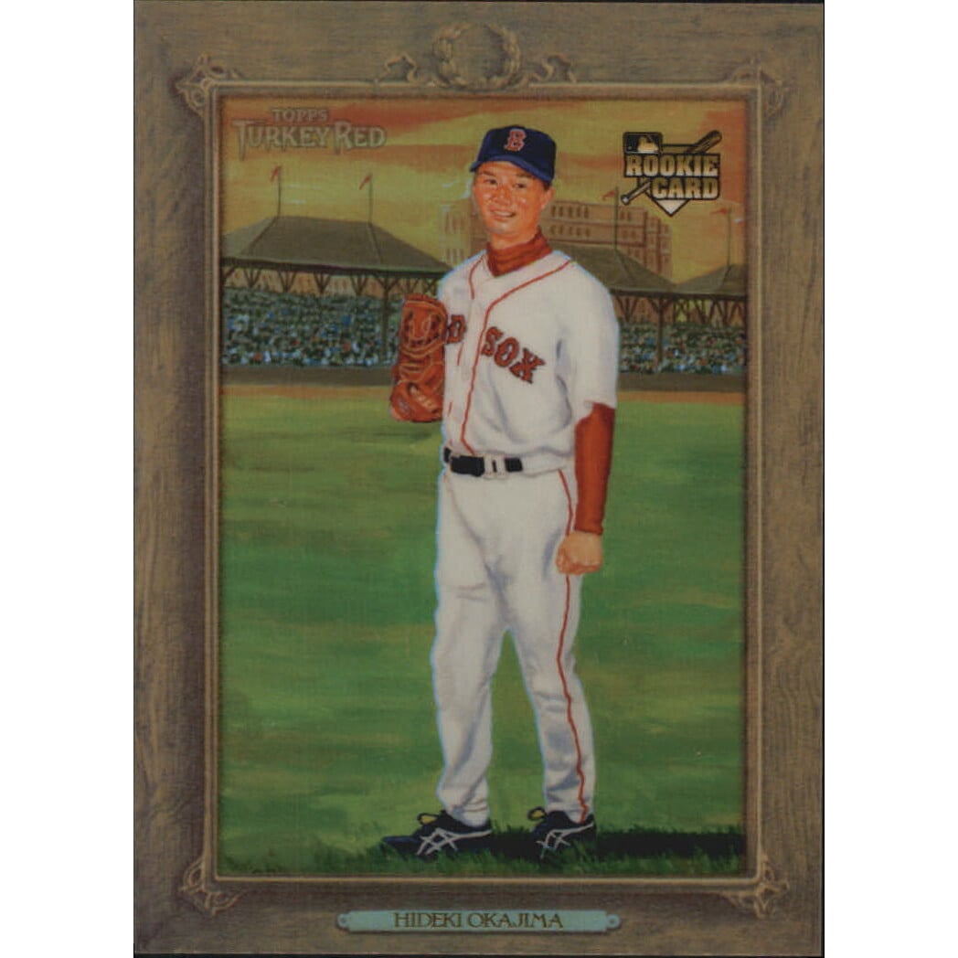 2007 Topps Turkey Red Chrome Refractors #119 Hideki Okajima. rookie card picture