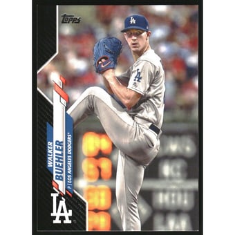 2020 Topps Black #432 Walker Buehler