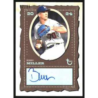 2024 Topps Brooklyn Collection Autographs #ACBM Bobby Miller