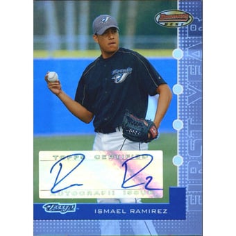 2005 Bowman's Best Silver #115 Ismael Ramirez FY AU