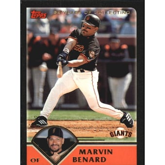 2003 Topps Black #121 Marvin Benard