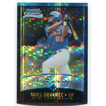 2001 Bowman Chrome X-Fractors #145 Noel Devarez