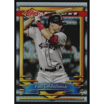2021 Finest Flashbacks Refractors #138 Paul Goldschmidt