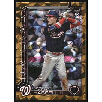 2025 Topps Update Gold Diamante Foil #US109 Robert Hassell III