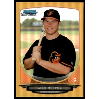 2013 Bowman Chrome Draft Draft Picks Gold Refractors #BDPP59 Alex Murphy