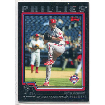 2004 Topps Black #182 Terry Adams