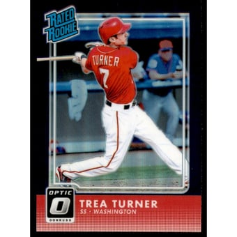 2016 Donruss Optic Purple #33 Trea Turner RR