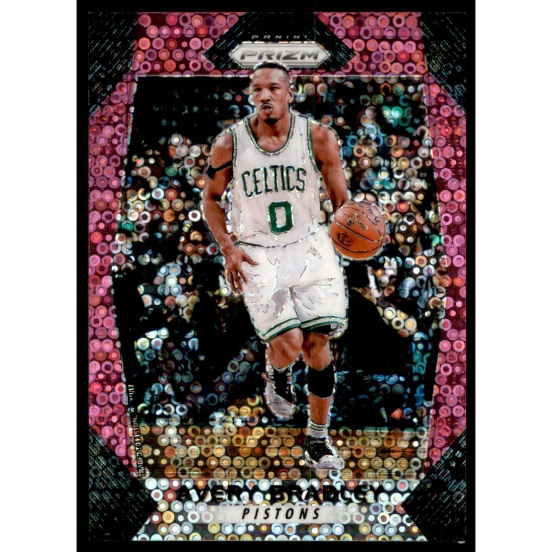 2017-18 Panini Prizm Prizms Fast Break Pink #173 Avery Bradley. rookie card picture
