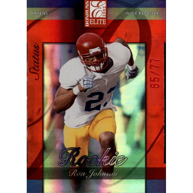 2002 Donruss Elite Status #149 Ron Johnson/17. rookie card picture