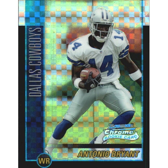 2002 Bowman Chrome Xfractors #127 Antonio Bryant. rookie card picture