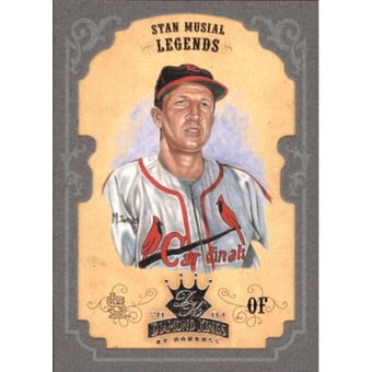 2004 Diamond Kings Framed Silver #173 Stan Musial LGD