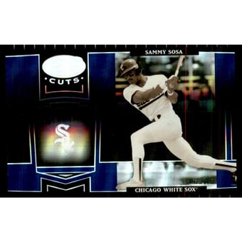 2004 Leaf Certified Cuts Marble Blue #215 Sammy Sosa Sox