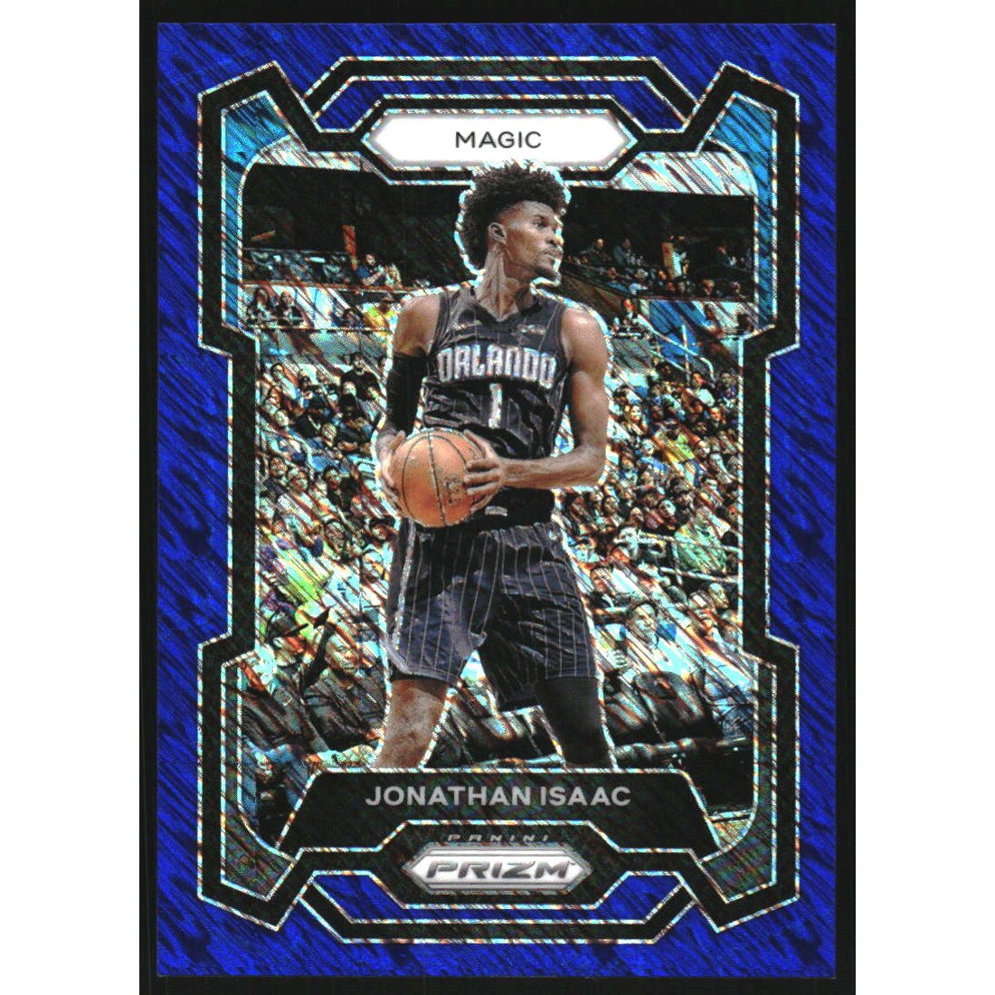 2023-24 Panini Prizm Prizms Blue Shimmer FOTL #288 Jonathan Isaac. rookie card picture