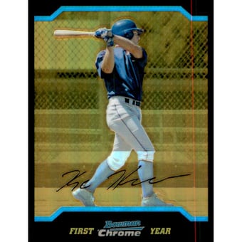 2004 Bowman Chrome Draft Gold Refractors #BDP51 K.C. Herren