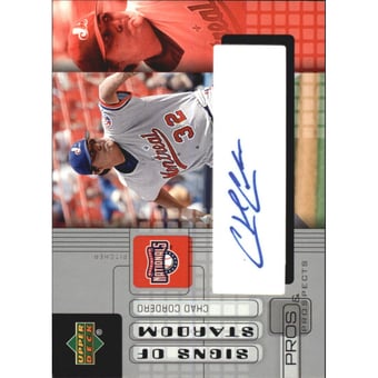2005 Upper Deck Pros and Prospects Signs of Stardom #CC Chad Cordero T1