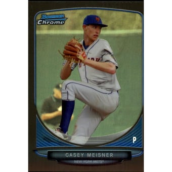 2013 Bowman Chrome Draft Draft Picks Black Refractors #BDPP39 Casey Meisner