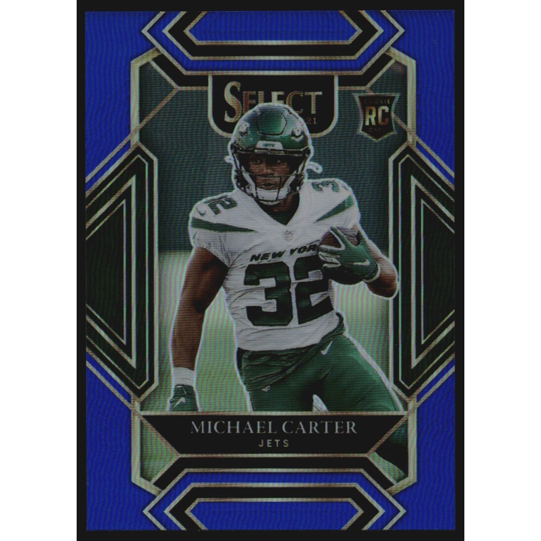 2021 Select Prizm Blue #271 Michael Carter 2021 Select Prizm Blue #271 Michael Carter