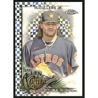 2022 Topps Allen and Ginter Chrome X-fractors #244 Lance McCullers Jr.