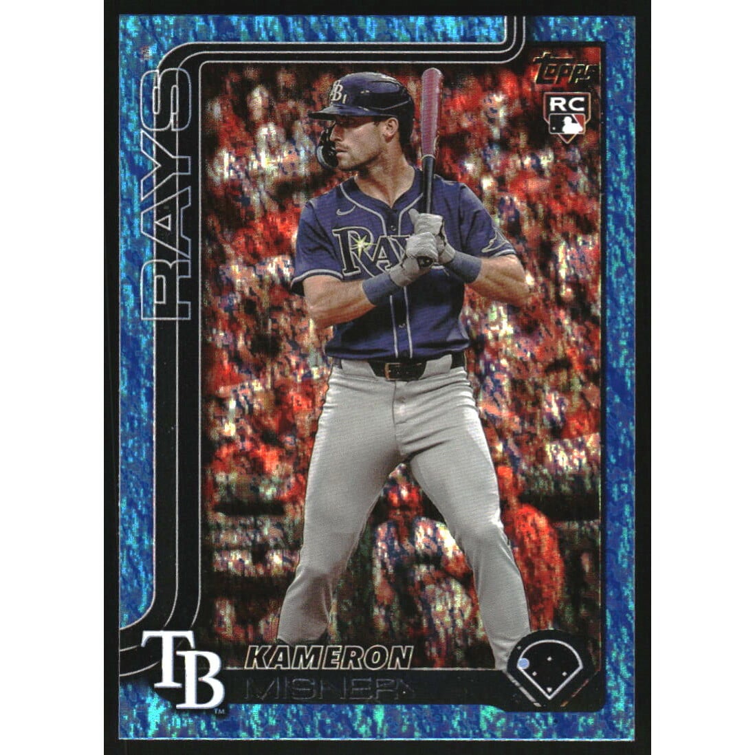 2025 Topps Blue Holo Foil #84 Kameron Misner. rookie card picture
