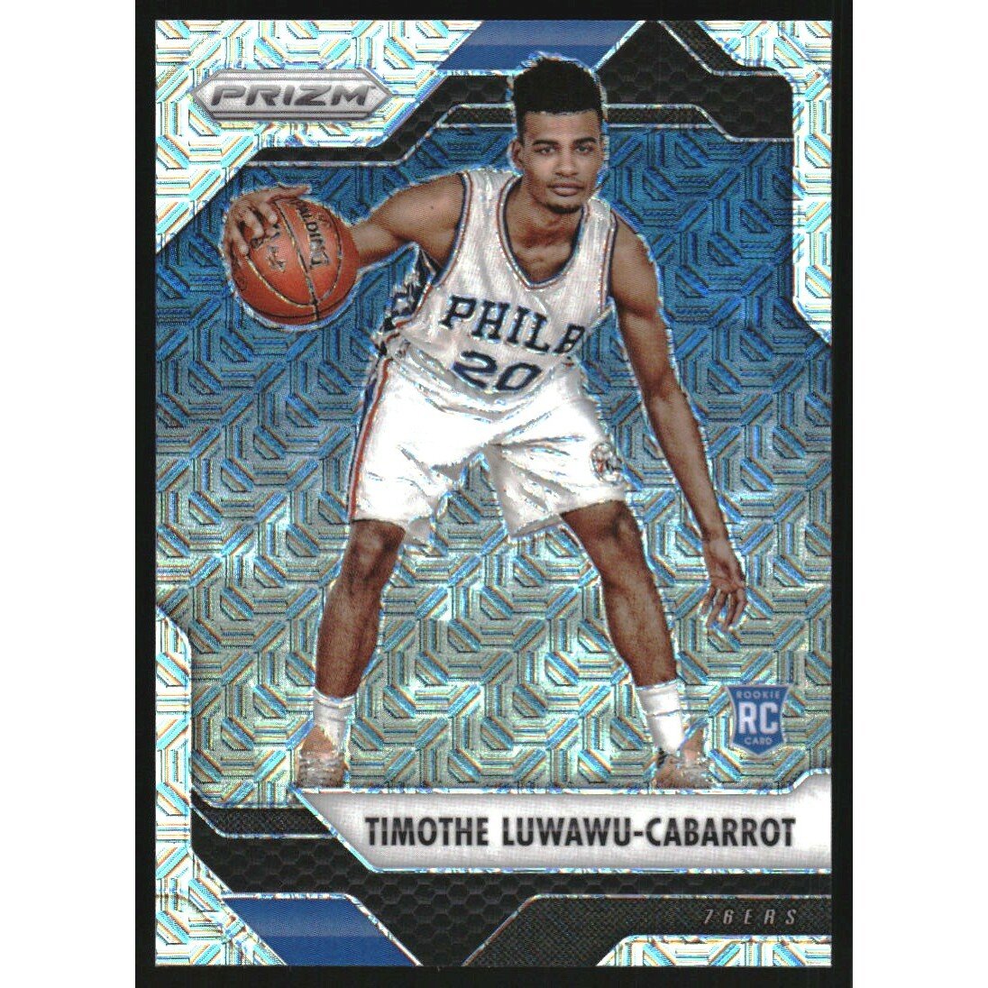 2016-17 Panini Prizm Prizms Mojo #3 Timothe Luwawu-Cabarrot. rookie card picture