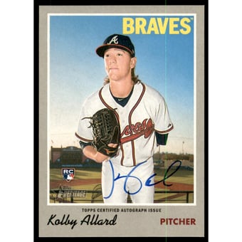 2019 Topps Heritage Real One Autographs #ROAKA Kolby Allard