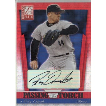 2002 Donruss Elite Passing the Torch Autographs #12 Roy Oswalt/100
