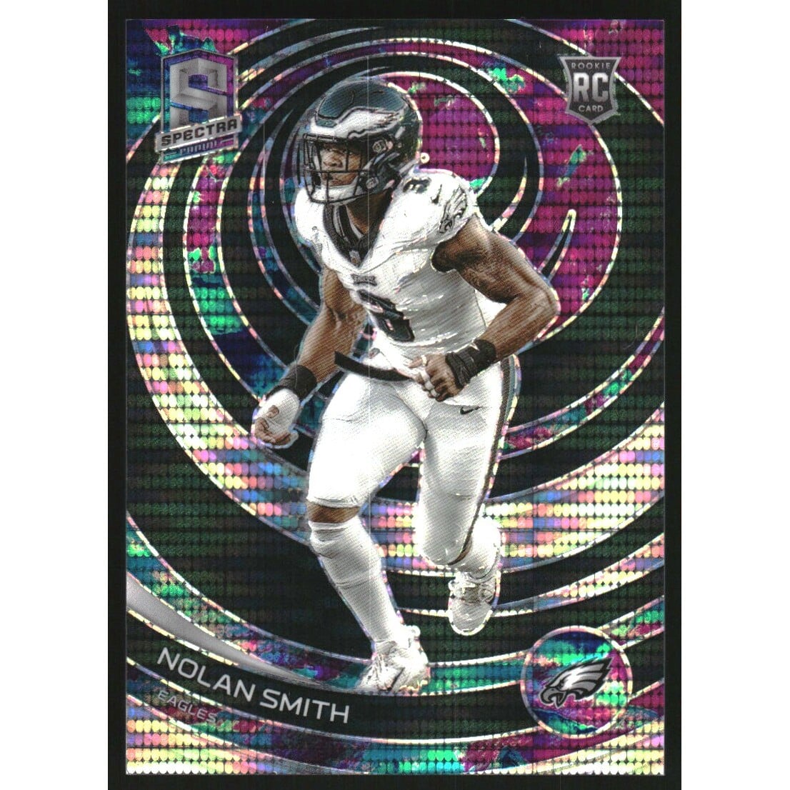 2023 Panini Spectra Celestial #135 Nolan Smith. rookie card picture