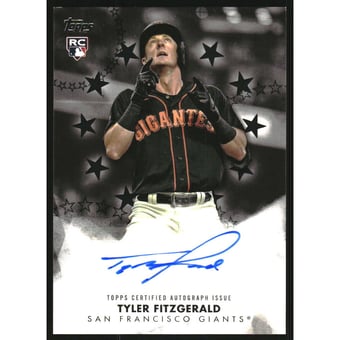 2024 Topps Baseball Stars Autographs Black #BSA2TFI Tyler Fitzgerald S2