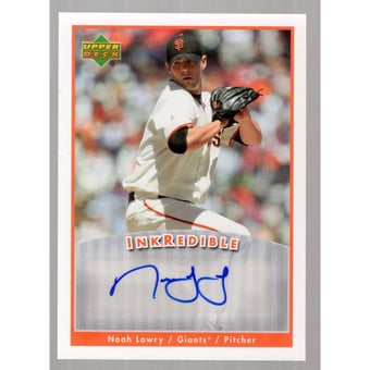 2006 Upper Deck INKredible #NL Noah Lowry UPD