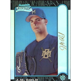 1999 Bowman Chrome Gold Refractors #209 J.M. Gold