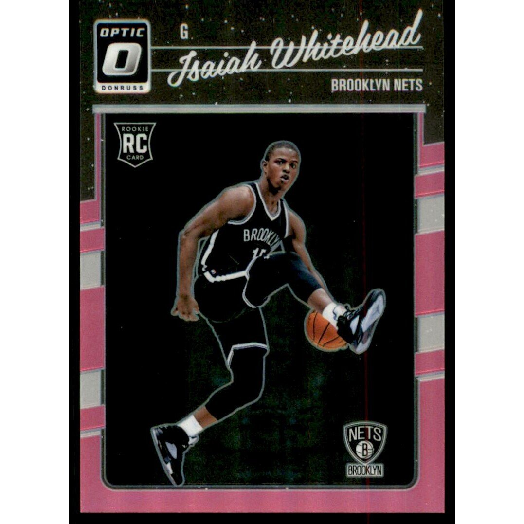 2016-17 Donruss Optic Pink #184 Isaiah Whitehead. rookie card picture
