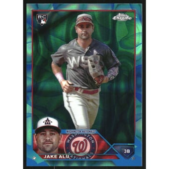 2023 Topps Chrome Update '23 All Star Game Autographs Orange Refractors #ASGAJS Jorge Soler