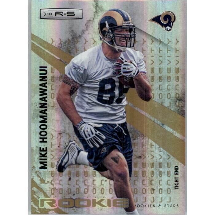 2010 Rookies and Stars Longevity Parallel Gold #221 Mike Hoomanawanui