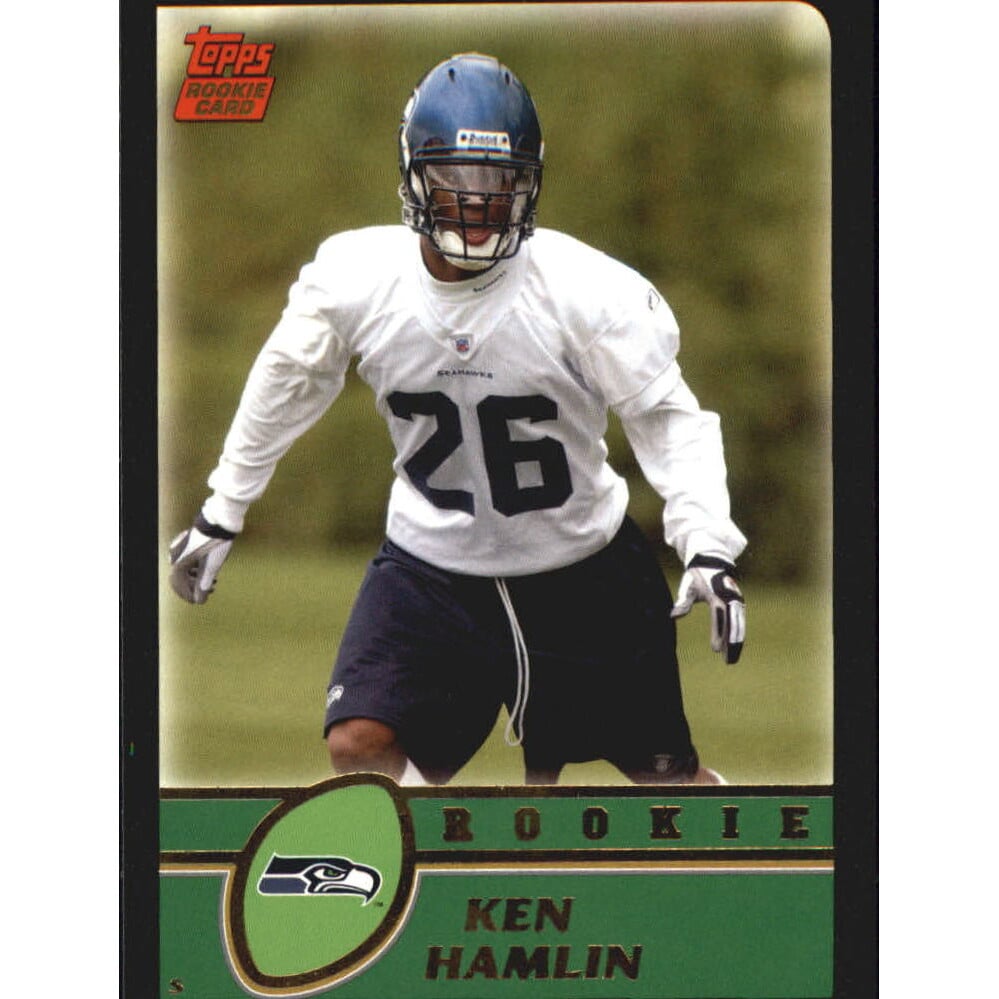 2003 Topps Black #330 Ken Hamlin. rookie card picture