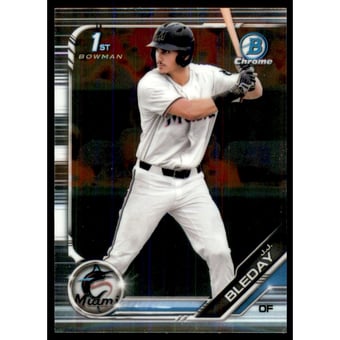 2019 Bowman Chrome Draft #BDC150 J.J. Bleday