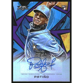 2021 Topps Fire Autographs Purple #AVLP Luis Patino