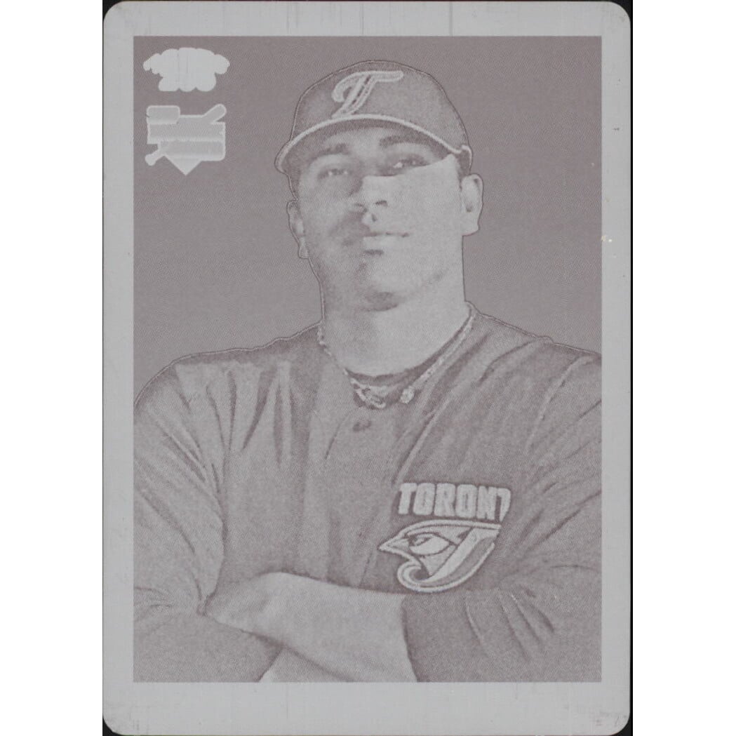 2009 Topps 206 Printing Plates Magenta #245 Ricky Romero. rookie card picture