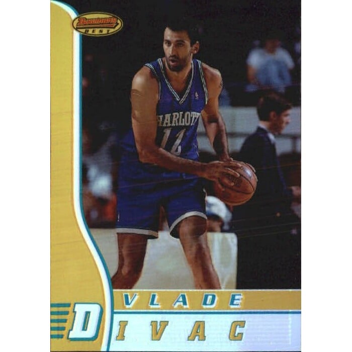 1996-97 Bowman's Best Refractors #65 Vlade Divac. rookie card picture