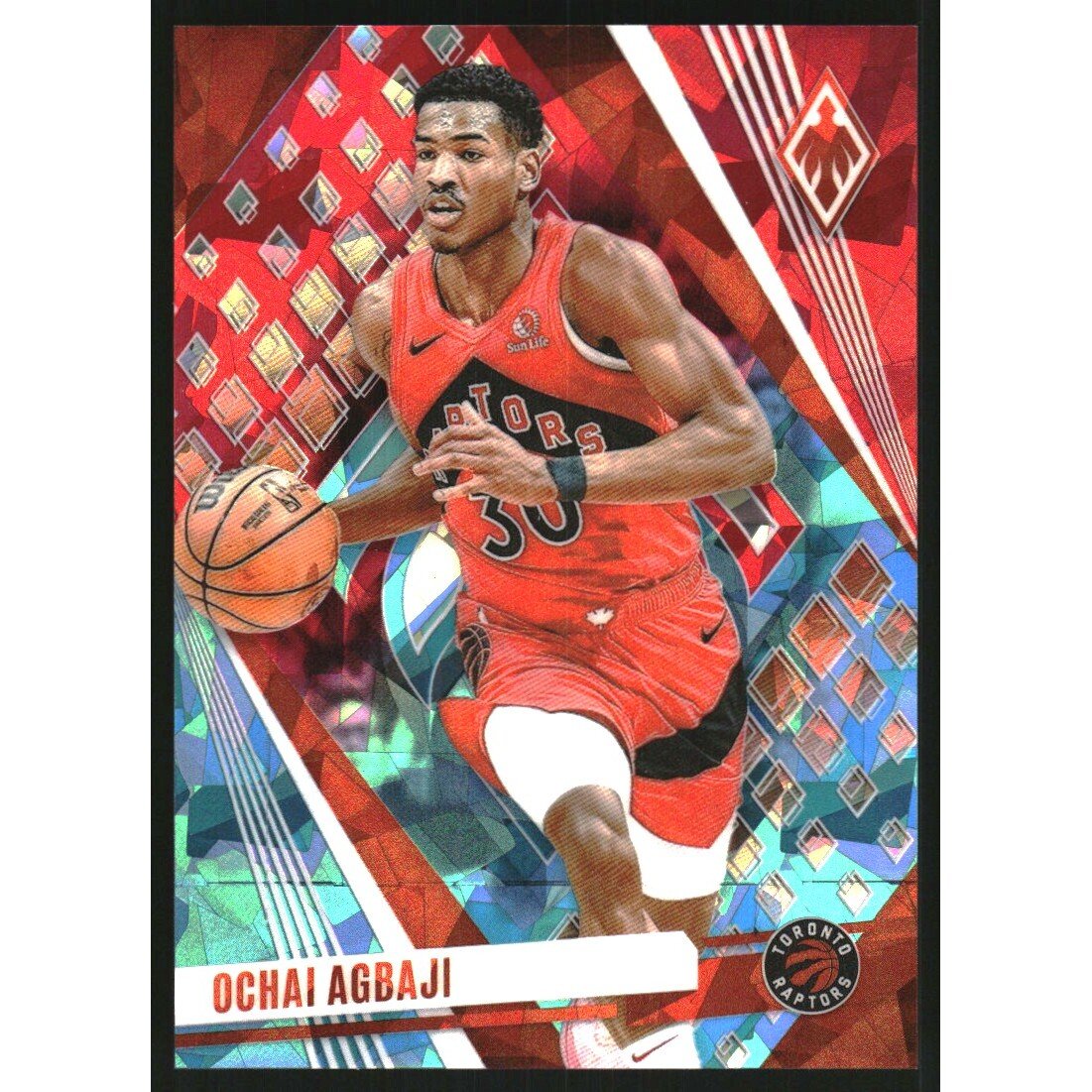 2023-24 Panini Phoenix Fire and Ice #249 Ochai Agbaji. rookie card picture