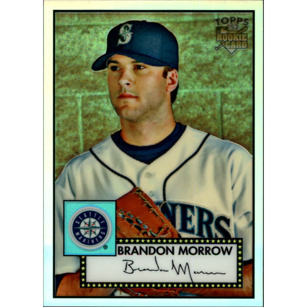 2007 Topps '52 Chrome Refractors #67 Brandon Morrow. rookie card picture
