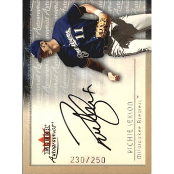 2001 Fleer Autographics Silver #90 Richie Sexson