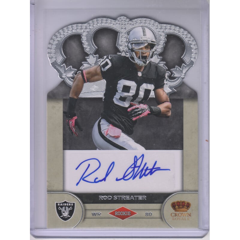 2012 Crown Royale Rookie Signatures #40 Rod Streater/99