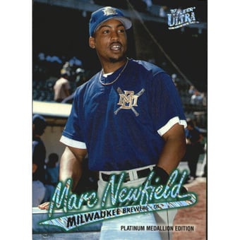 1997 Ultra Platinum Medallion #81 Marc Newfield
