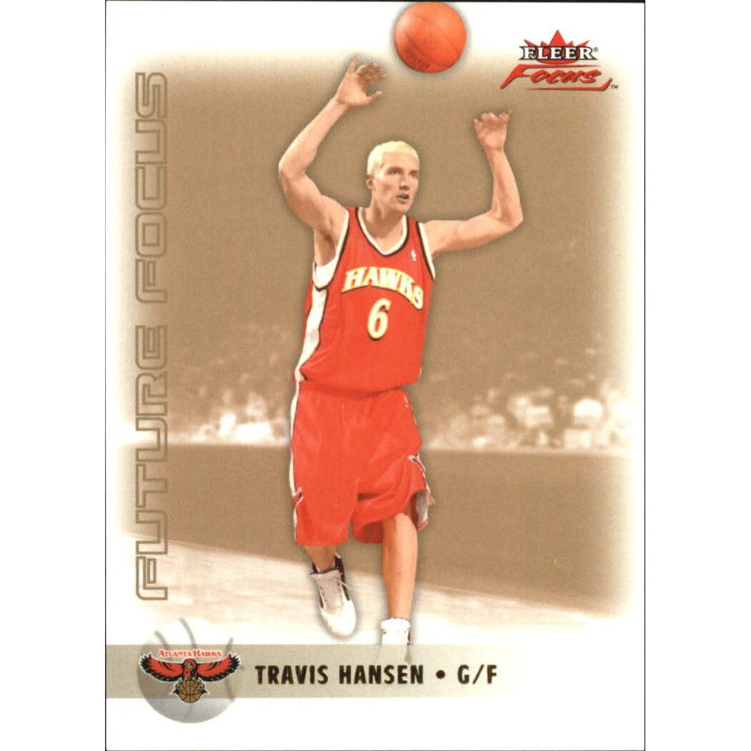 2003-04 Fleer Focus Gold #133 Travis Hansen. rookie card picture