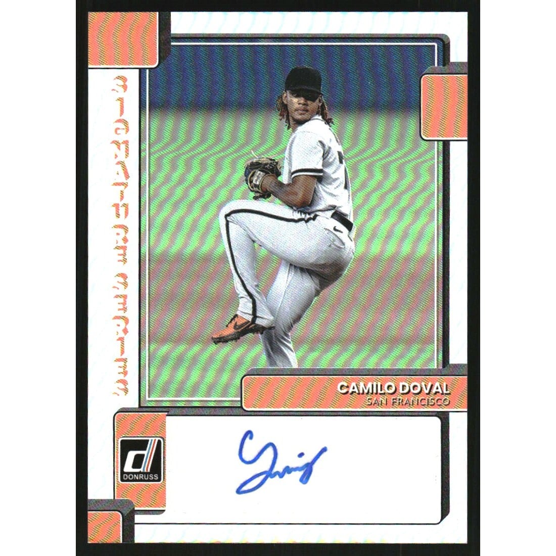 2022 Donruss Signature Series #45 Camilo Doval. rookie card picture