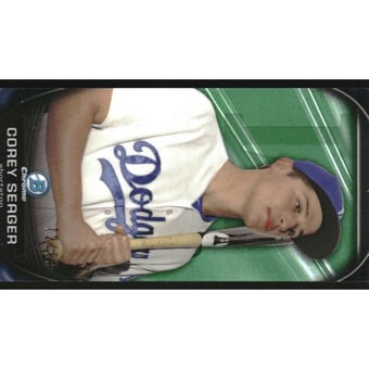 2015 Bowman Chrome Prospect Profiles Minis Green Refractors #PP3 Corey Seager